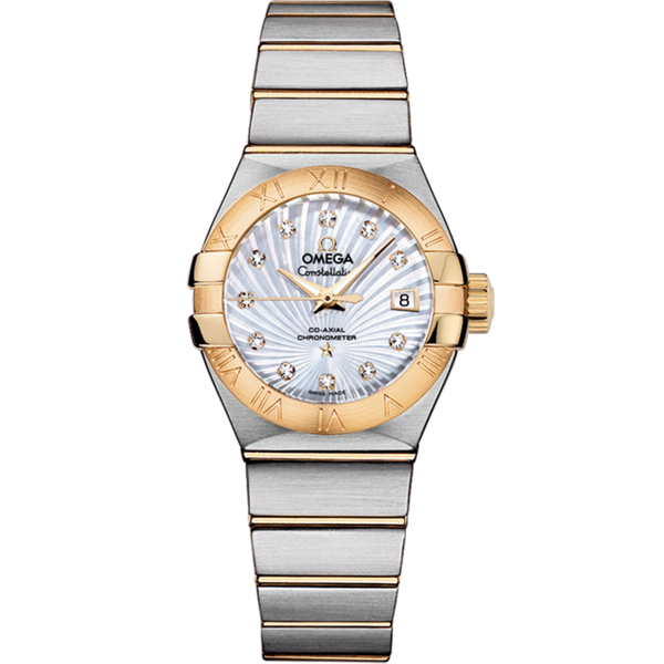 Omega Constellation Brushed Diamond Women's Watch OMEGA 123.20.27.20.55.002