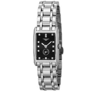 Longines Dolcevita - L5.255.4.57.6 - Black Diamond Dial Quartz Women's - MS TR JAPAN 