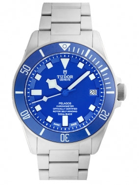 Tudor Pelagos 25600TB Blue Dial Mens Watch w/ Titanium Case & Bracelet - MS TR JAPAN 