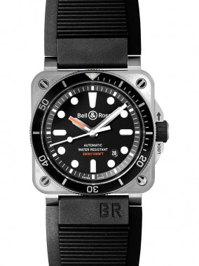 Bell & Ross  BR0392-D-BL-ST/SRB