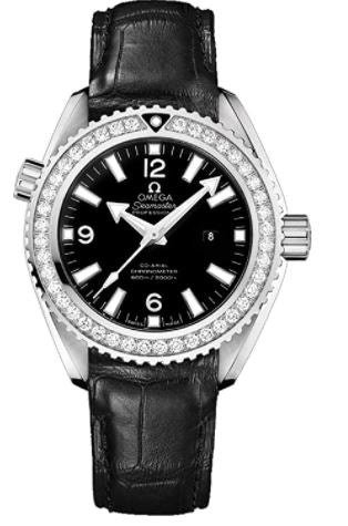 Omega Seamaster Planet Ocean Automatic Diamond Black Dial Watch 232.18.38.20.01.001
