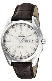 Omega Men's 231.13.43.22.02.001 Aqua Terra Silver Dial Watch
