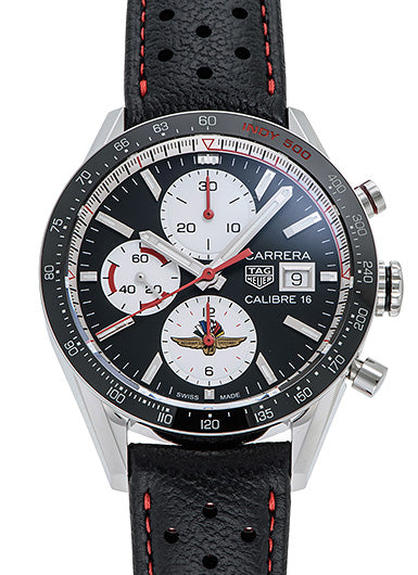 Tag Heuer Carrera Limited Edition Chronograph Automatic Black Dial Men's Watch CV201AS.FC6429 - MS TR JAPAN 